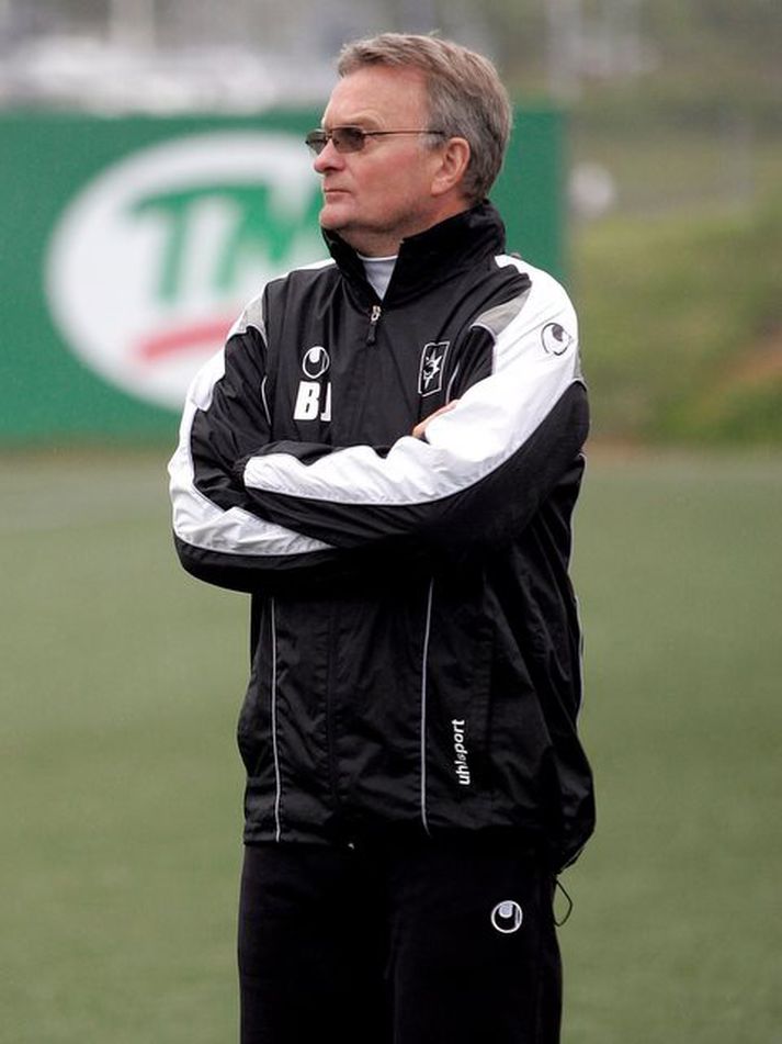 Bjarni Jóhannsson, þjálfari Stjörnunnar,.