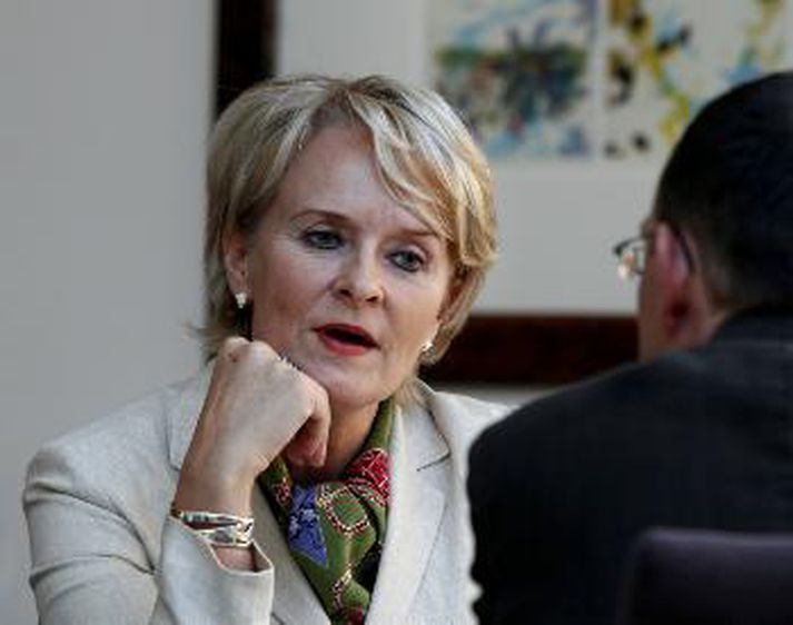 Valgerður Sverrisdóttir, utanríkisráðherra.