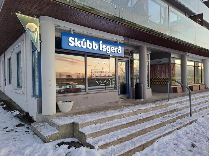 Skúbb Ísgerð er til húsa við Laugarásveg.