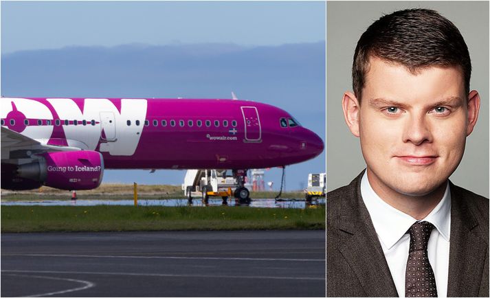 Stefán Einar Stefánsson fréttastjóri viðskipta á Morgunblaðinu og höfundur nýrrar bókar um fall WOW air.