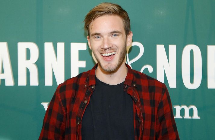 Felix Kjellberg malar milljarða á Youtube.