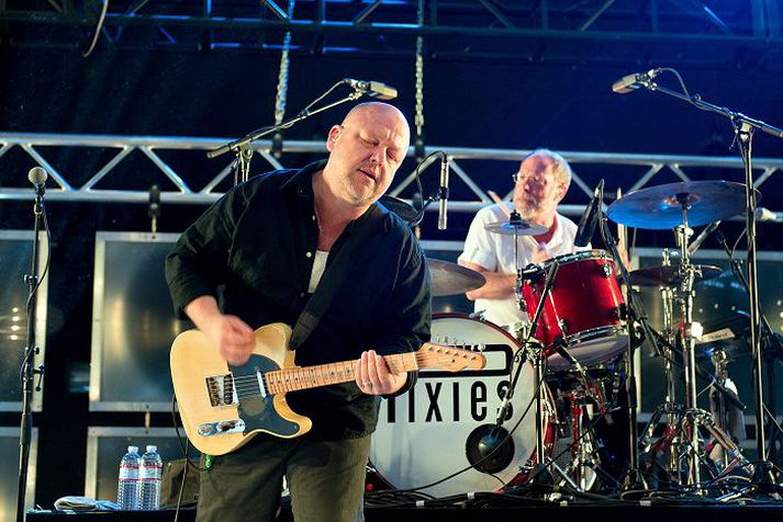 Frank Black og David Lovering úr hljómsveitinni Pixies.