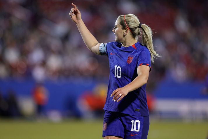 Lindsey Horan gefur ekki mikið fyrir knattspyrnuþekkingu landa sinna.