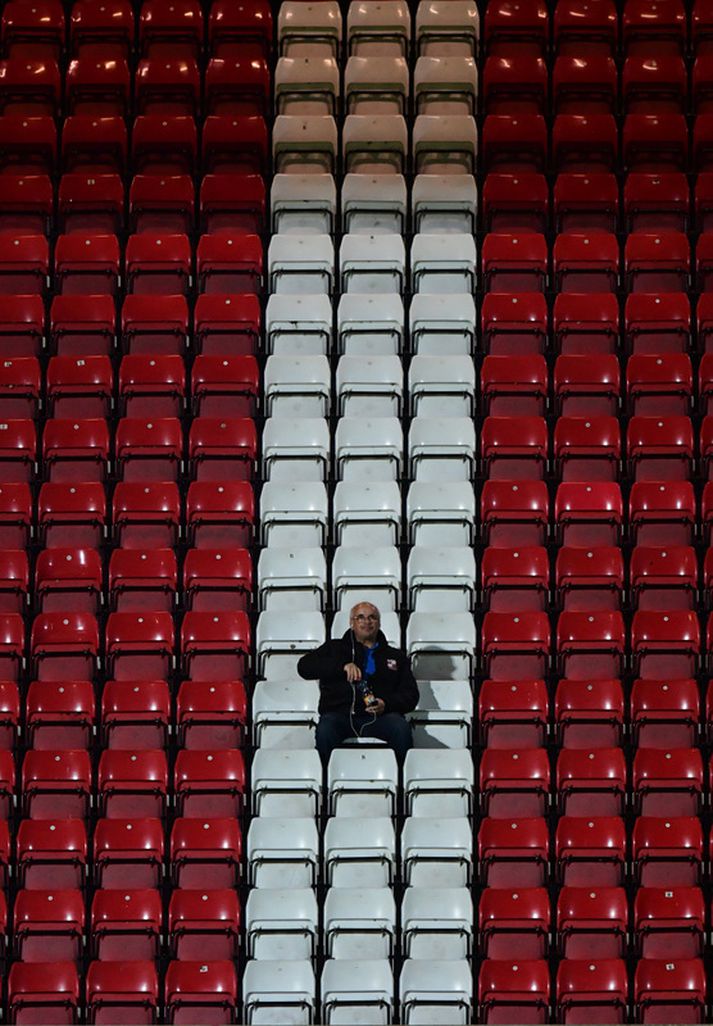 Stuðningsmaður Swindon Town. Þessi mynd tengist fréttinni ekki beint.