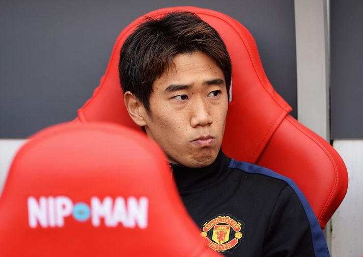 Kagawa er mikið á bekknum.