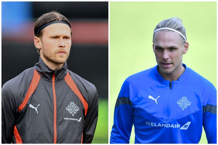 Arnór Ingvi Traustason og Arnór Sigurðsson meiddust í dag.