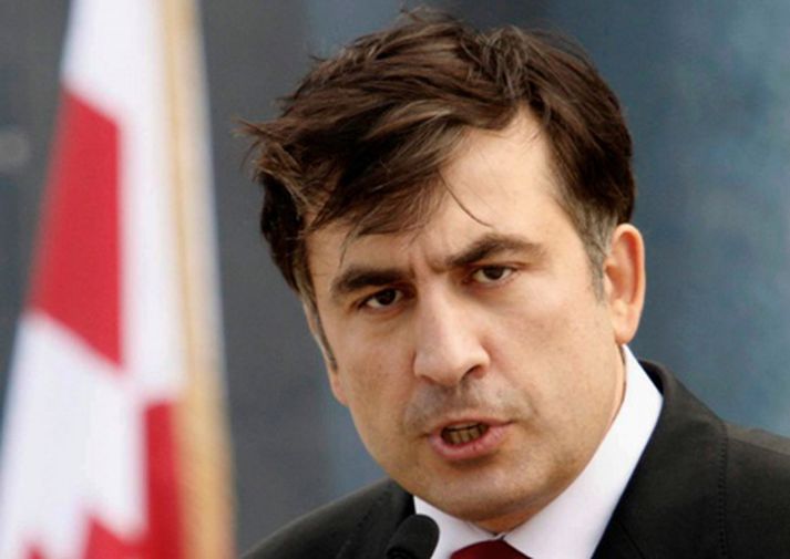 Míkheil Saakashvili, forseti Georgíu.