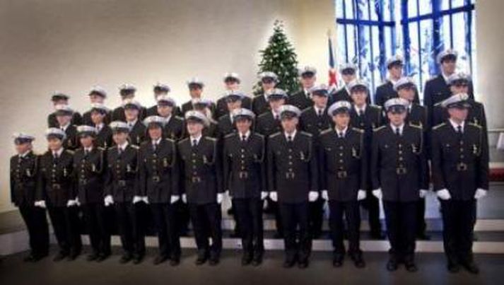 Brautskráning nemenda Lögregluskóla ríkisins fór fram 12. desember.