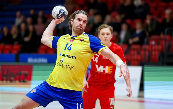 Bjarni Ófeigur Valdimarsson skoraði sex mörk í kvöld.