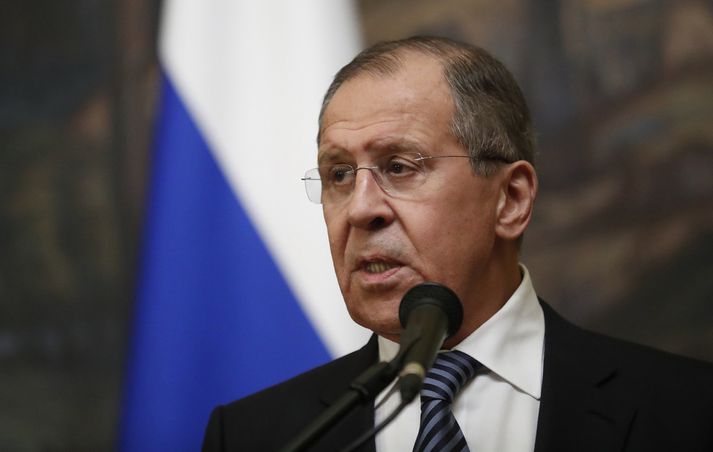 Sergei Lavrov er utanríkisráðherra Rússa.