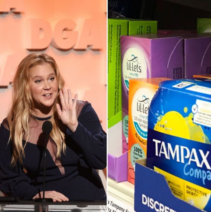 Amy Schumer gerir grín að yfirlýsingu Procter og Gamble