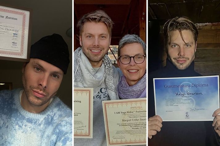 Helgi Ómars er margra hatta maður.