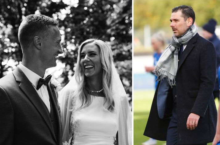 Marcel Römer missti eiginkonu sína Cecilie á mánudaginn. Hann er því kominn í ótímabundið leyfi. Þjálfarinn Freyr Alexandersson segir hug allra hjá Lyngby vera hjá fjölskyldu Cecilie.