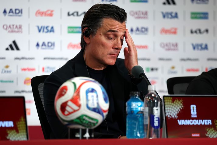Vincenzo Montella, landsliðsþjálfari Tyrklands, þarf heldur betur að taka til hjá sínu liði fyrir næsta leik þess á heimsmeistaramótinu.