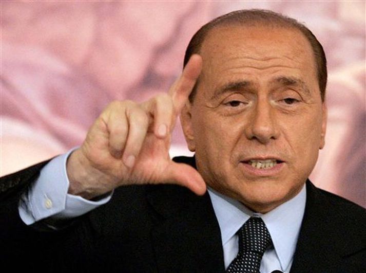Silvio Berlusconi, forsætisráðherra Ítalíu