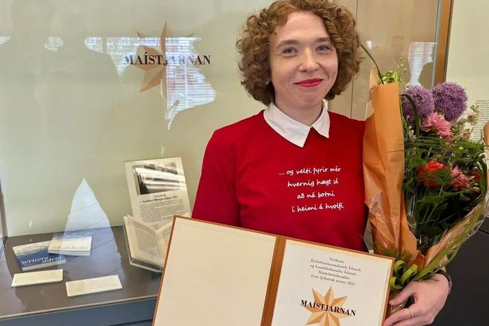 Natasha S. verðlaunahafi Maístjörnunnar 2026.