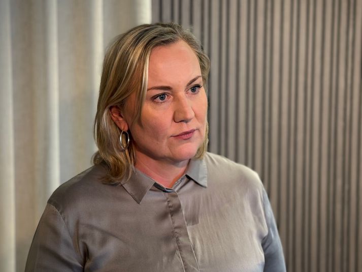 Þorbjörg Sigríður Gunnlaugsdóttir dómsmálaráðherra var spurð um fangelsismál í óundirbúnum fyrirspurnartíma á Alþingi í dag.