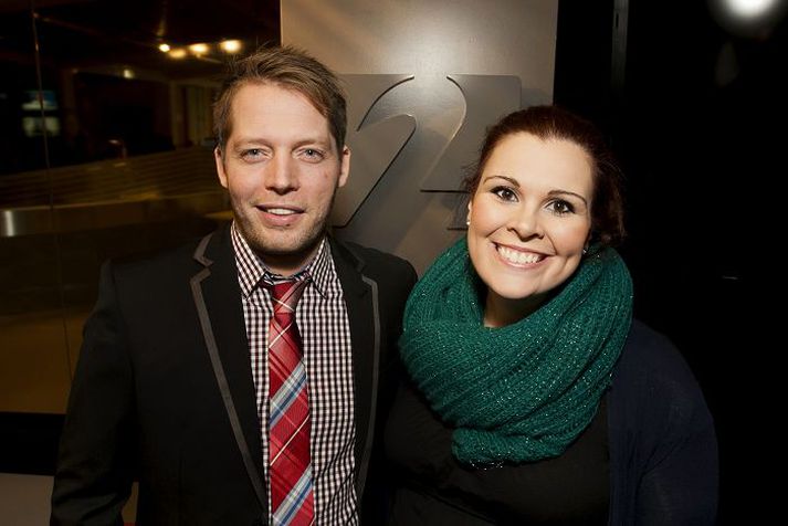 Brynjar Már Valdimarsson og Erna Hrönn Ólafsdóttir, stjórnendur Íslenska listans. fréttablaðið/anton