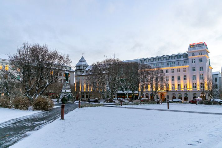 Gistihús og veitingastaðir í Reykjavík færu ekki varhluta af verkfalli.