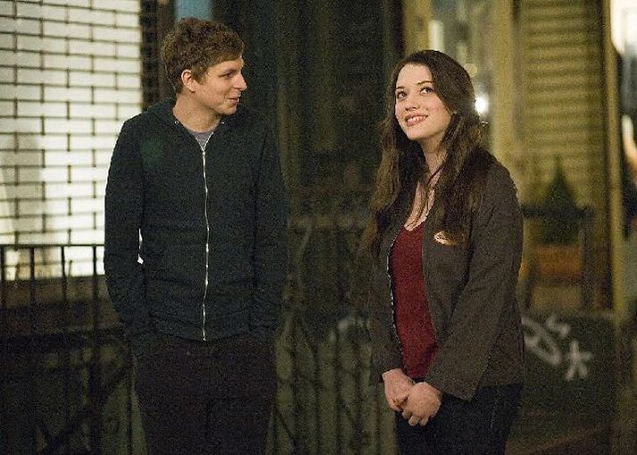 Nick and Norah´s Infinite Playlist Michael Cera og Kat Dennings í hlutverkum Nick og Nora í myndinni Nick and Norah´s Infinite Playlist.