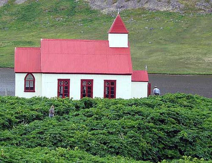 Staðarkirkja í Aðalvík.