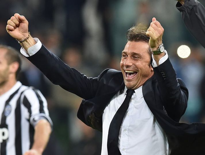 Antonio Conte náði frábærum árangri með Juventus.