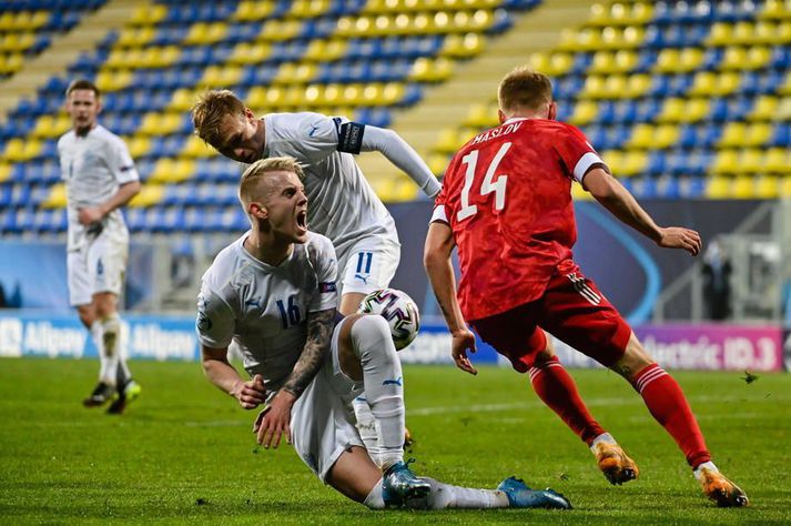 FH-ingurinn Hörður Ingi Gunnarsson er á meðal þeirra sem eru á leið í sóttvarnahús á morgun. Félagar hans í FH eru allir í sóttkví vegna smits sem kom upp á meðan Hörður var á EM.