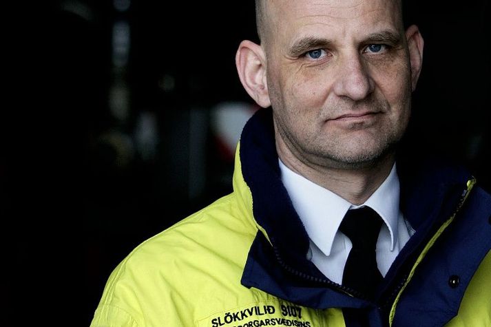 Jón Viðar Matthíasson, slökkviliðsstjóri