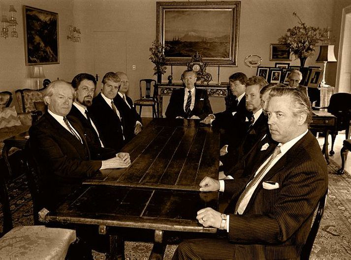 Gunnar Thoroddsen hjó á hnútinn eftir ríflega þriggja mánaða stjórnarkreppu árið 1980. Ólíklegt er að slíkan tíma þurfi nú.