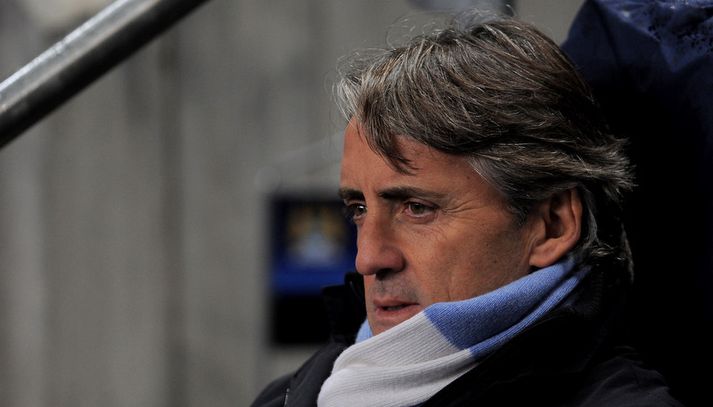 Roberto Mancini, knattspyrnustjóri Manchester City.