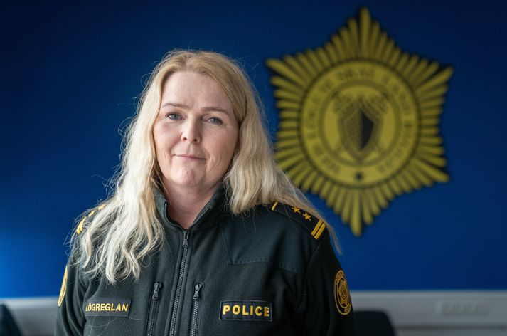 Elín Agnes Kristínardóttir, aðstoðaryfirlögregluþjónn hjá miðlægri deild.
