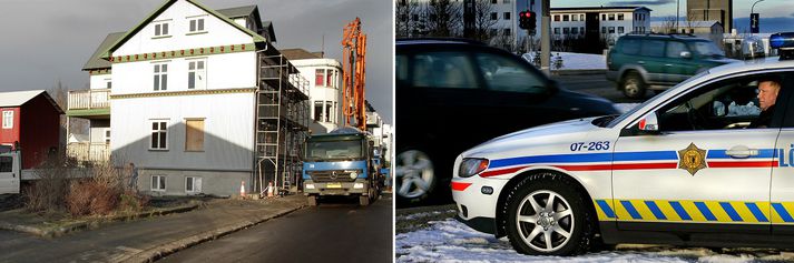 Öflug sprenging varð á Bergstaðastræti í gærkvöldi. Myndin tengist fréttinni ekki beint.