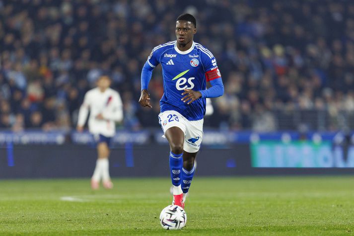 Mamadou Sarr verður ekki meira með fyrirliðabandið fyrir Strasbourg á þessu tímabili. 