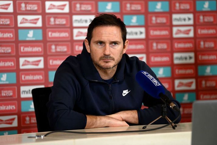 Frank Lampard er hættur sem þjálfari Chelsea.