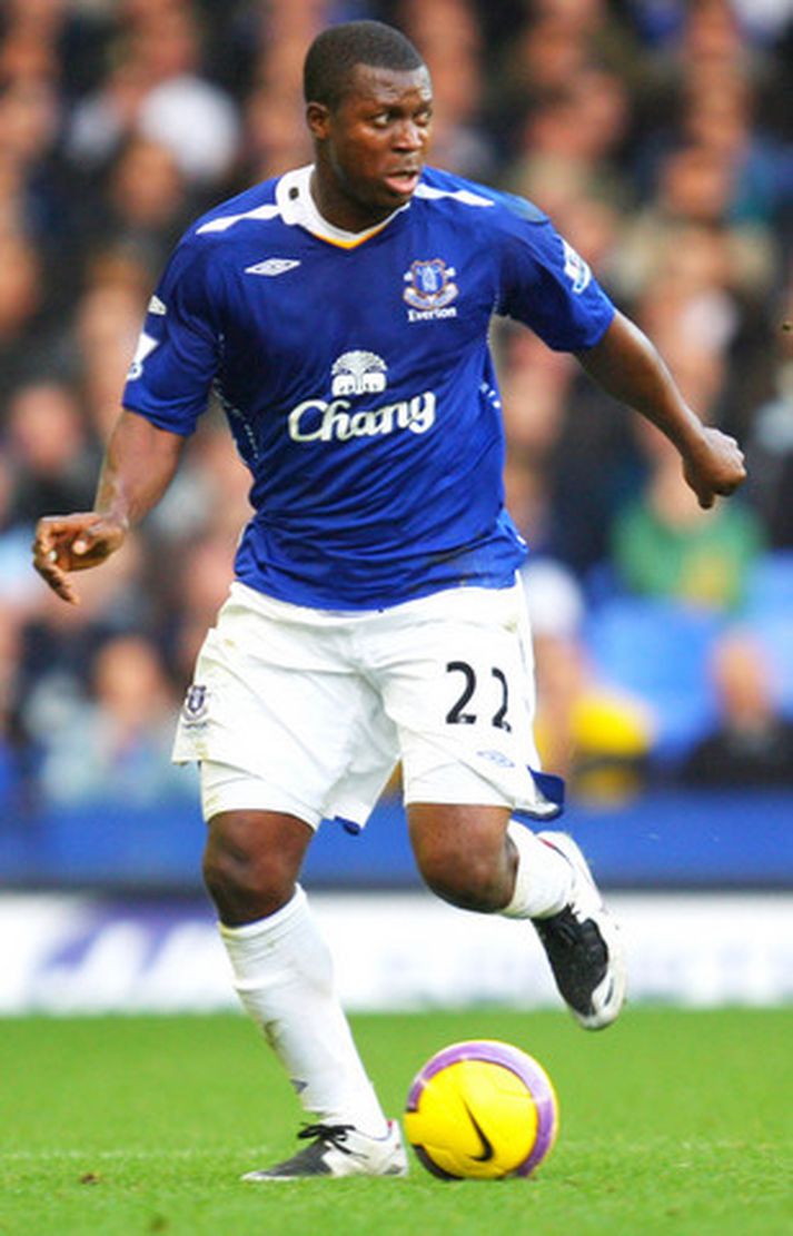 Yakubu verður ekki með Everton á morgun.