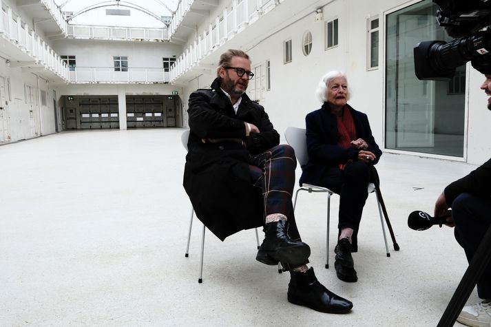 Ragnar Kjartansson og Joan Jonas eru miklir vinir. 