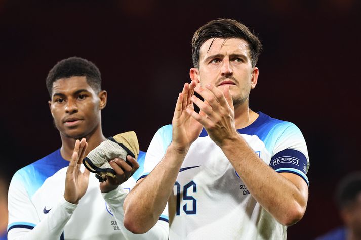 Harry Maguire, leikmaður enska landsliðsins og Manchester United