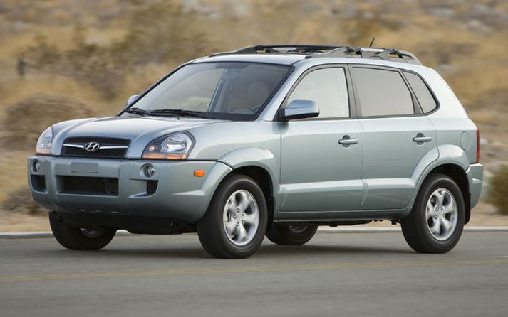 Hyundai Tucson er ein þeirra bílagerða sem kemur sterkur inn á listann.