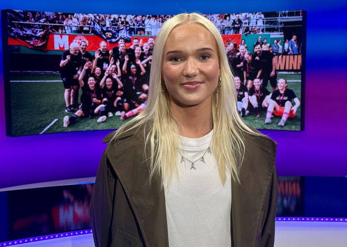 Andrea kom til Anderlecht frá Breiðabliki í janúar. 