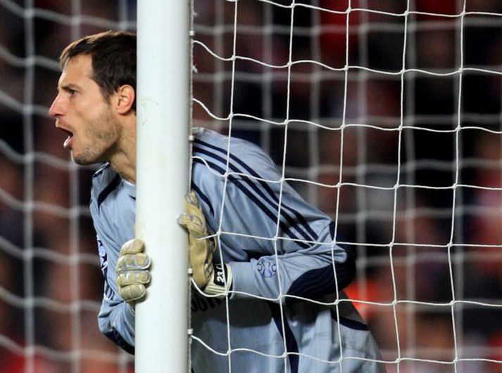 Carlo Cudicini í leik með Tottenham.