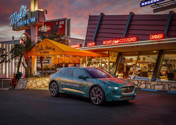 Jaguar I-PACE í prufunum í Bandaríkjunum