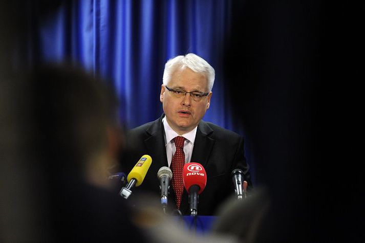 Ivo Josipovic, forseti Króatíu, segir óábyrgt að láta tækifæri til að ganga í ESB úr greipum renna, þrátt fyrir erfitt efnahagsástand ríkja innan ESB.Nordicphotos/AFP