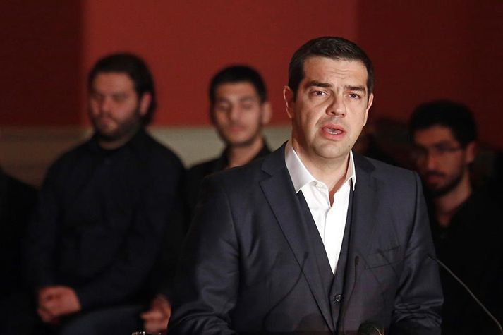 Alexis Tsipras, forsætisráðherra Grikklands.