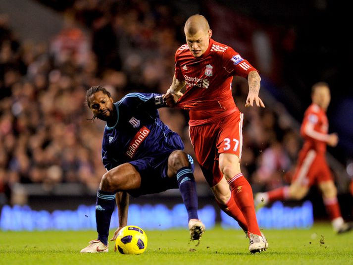 Martin Skrtel í leik með Liverpool.