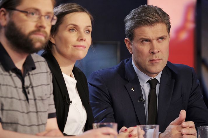 Formenn flokkanna ræddu úrslit kosninganna í hádeginu á Stöð 2 og höfðu margir þeirra áhyggjur af kynjahlutfallinu í þingflokkunum. 