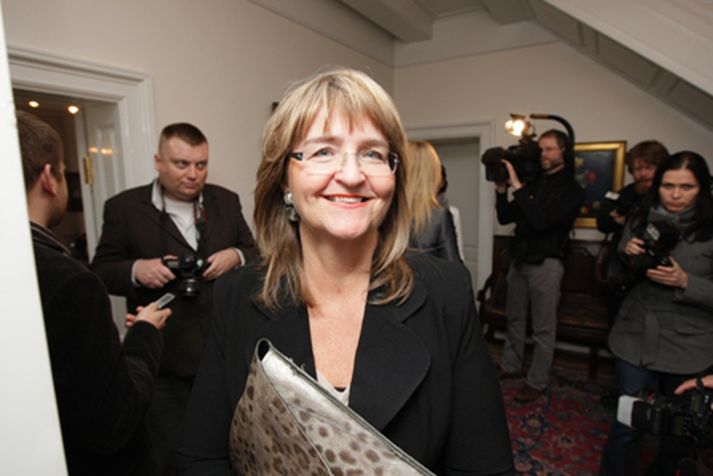 Ásta Ragnheiður Jóhannesdóttir vonast til að hægt sé að ljúka þingstörfum eftir helgi. Mynd/ GVA.