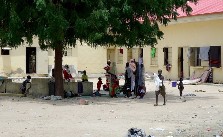 Boko Haram hefur staðið fyrir uppreisn í Nígeríu árið 2009. Hér má sjá flóttafólk sem flúið hefur samtökin.