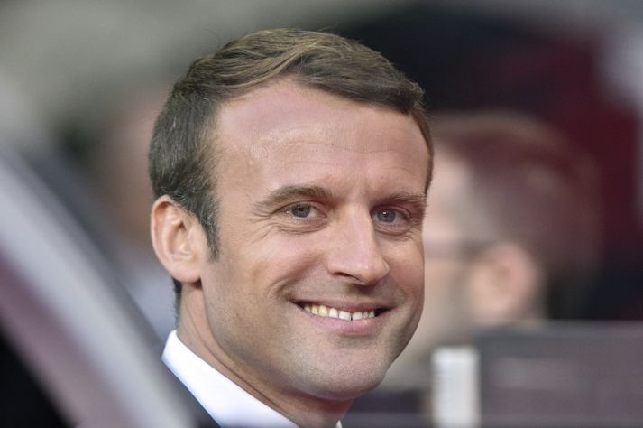 Emmanuel Macron Frakklandsforseti.