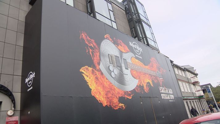 Hard Rock opnar í Lækjargötu í lok október.
