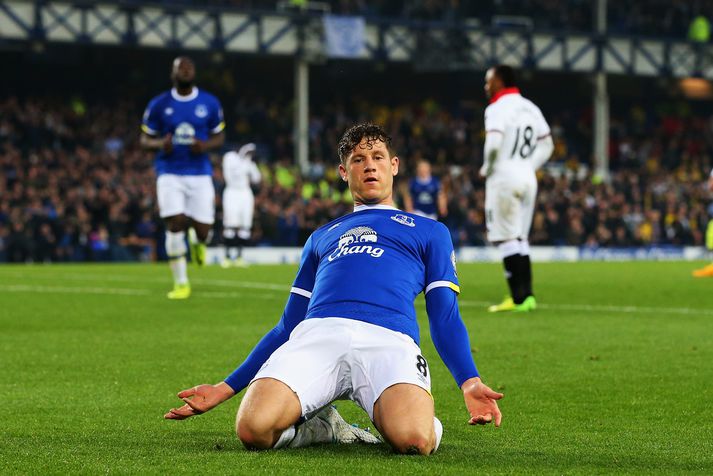 Ross Barkley er líklega á förum frá Everton.